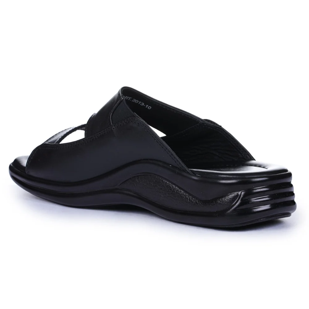Coolers Casual Black Slippers For Men 2013-10 By Liberty - Image 6