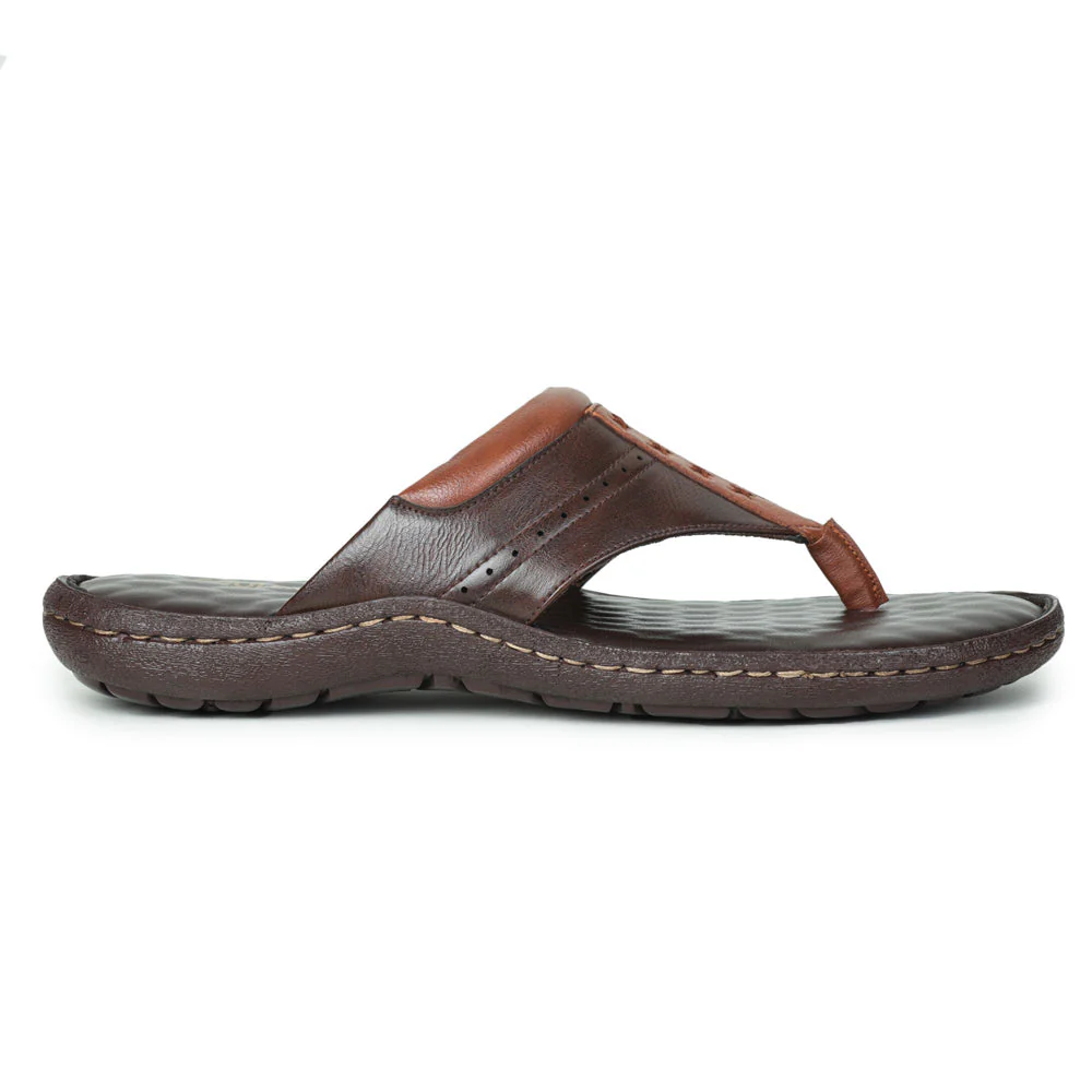 Coolers Casual (Brown) Slipper For Men BRL-6 By Liberty - Image 2