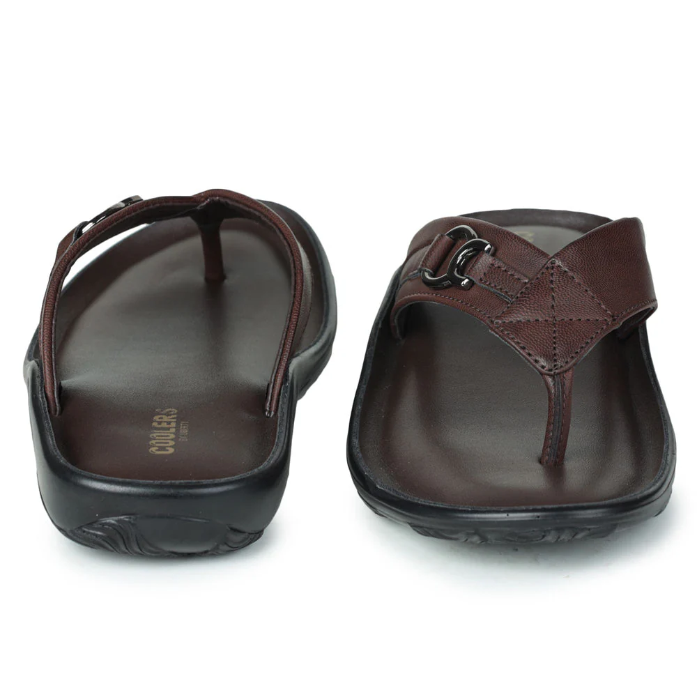 Coolers Casual (Brown) Slipper For Men LFL-04 By Liberty - Image 4