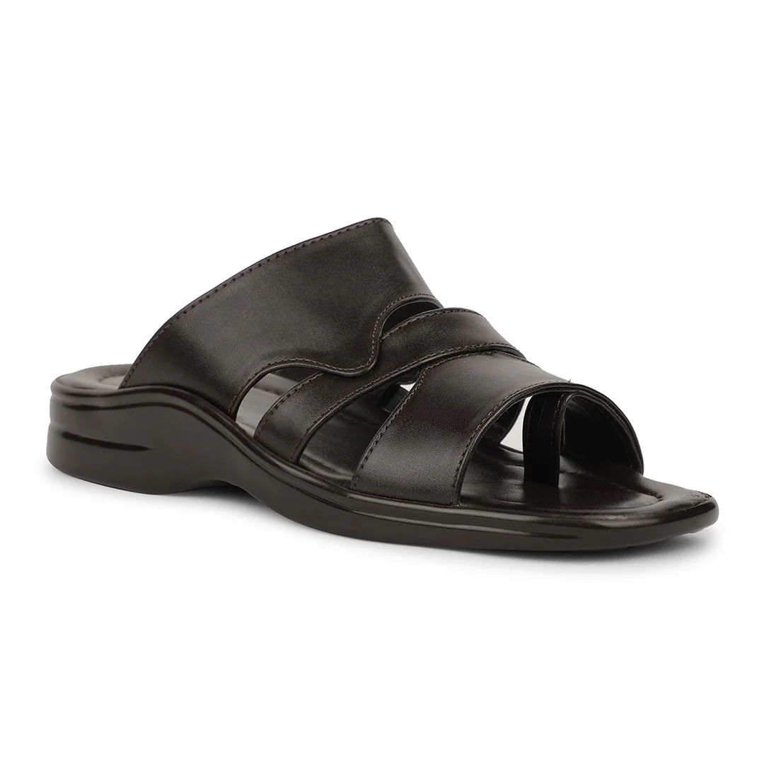 Coolers Casual Brown Slipper For Mens COOL99-636 By Liberty