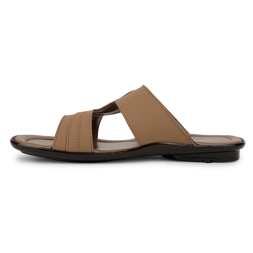 Coolers Casual Brown Slipper For Mens ORTIZ-26 By Liberty - Image 3