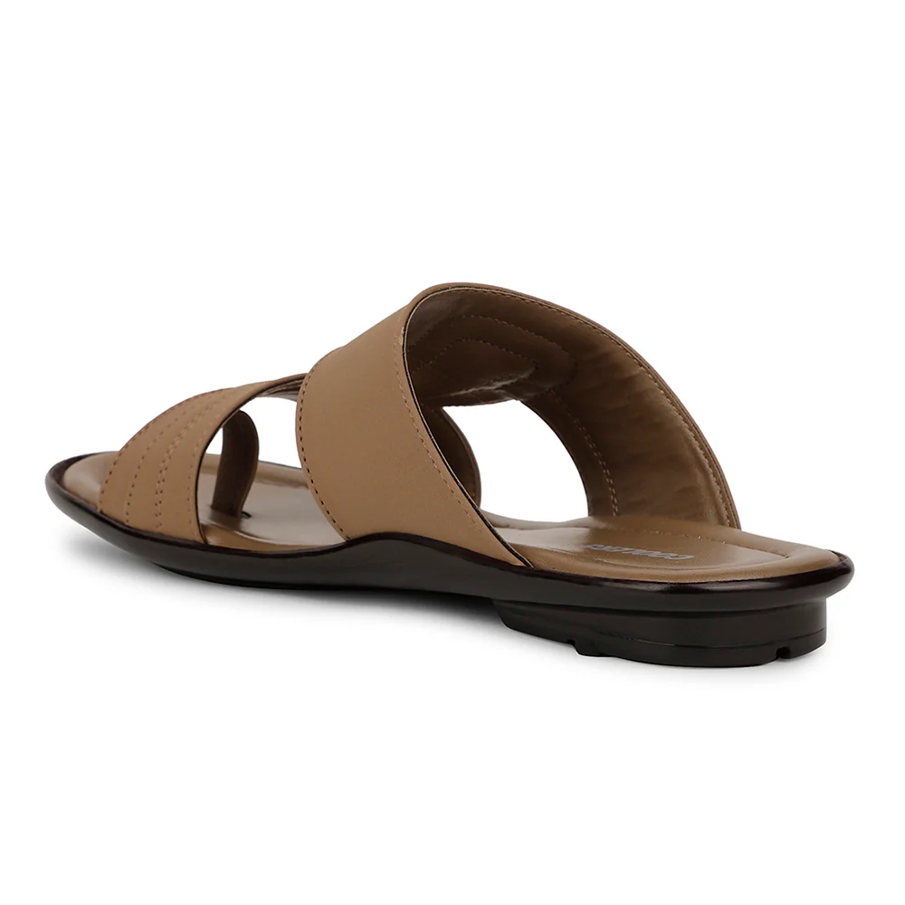 Coolers Casual Brown Slipper For Mens ORTIZ-26 By Liberty - Image 4