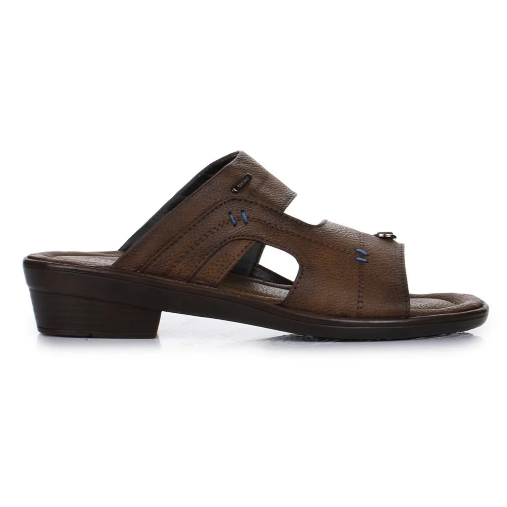 Coolers Casual (Brown) Slippers For Men 7153-45N By Liberty - Image 2