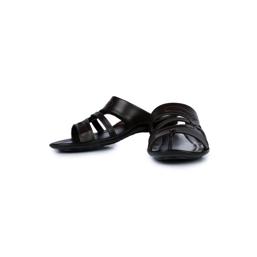 Coolers Casual Brown Slippers For Men COOL99-1 By Liberty - Image 6