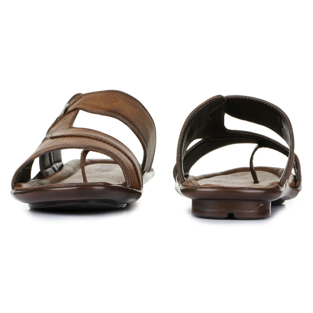 Coolers Casual (Brown) Slippers For Men ORTIZ-21N By Liberty - Image 4