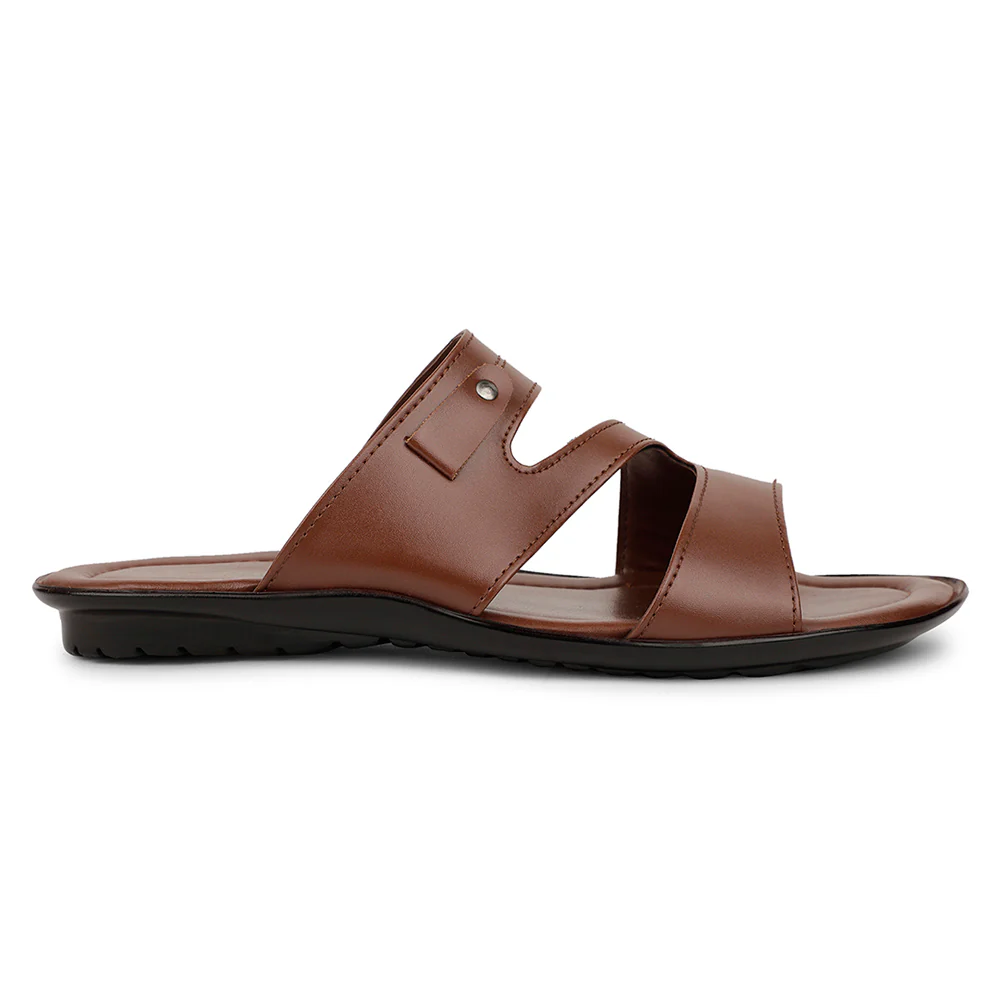 Coolers Casual Tan Slipper For Mens COOL99-605 By Liberty - Image 2