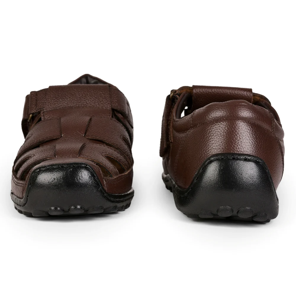 Coolers Tan Casual Sandal For Men LOM-428 By Liberty - Image 6