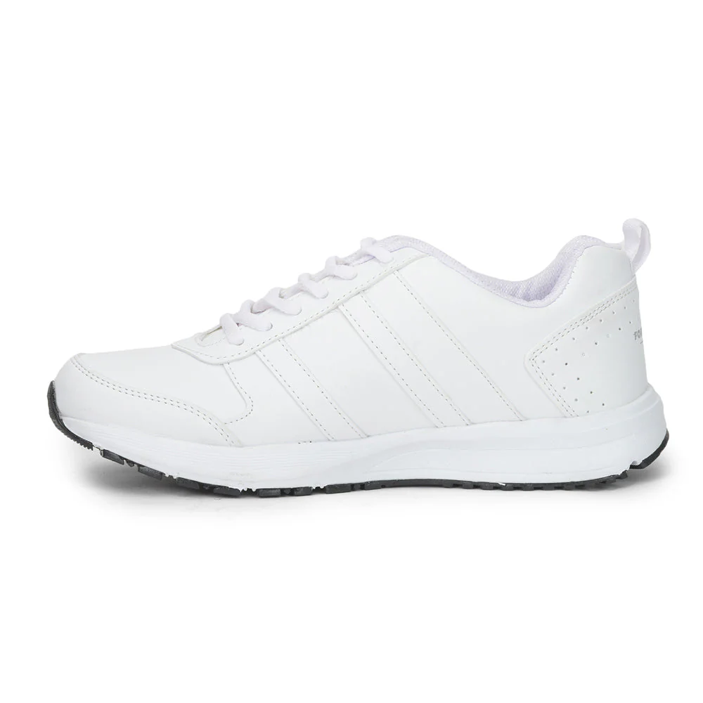 Force 10 By Liberty FORCE-8 Sports Lace Up Running Shoes Men - WHITE - Image 3