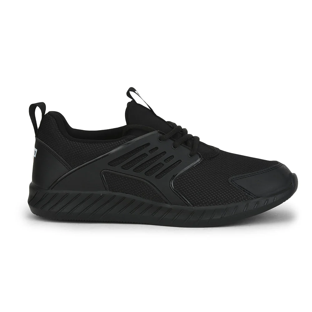 Force 10 By Liberty JACOB-E Sports Lacing Shoes For Men - Black - Image 2