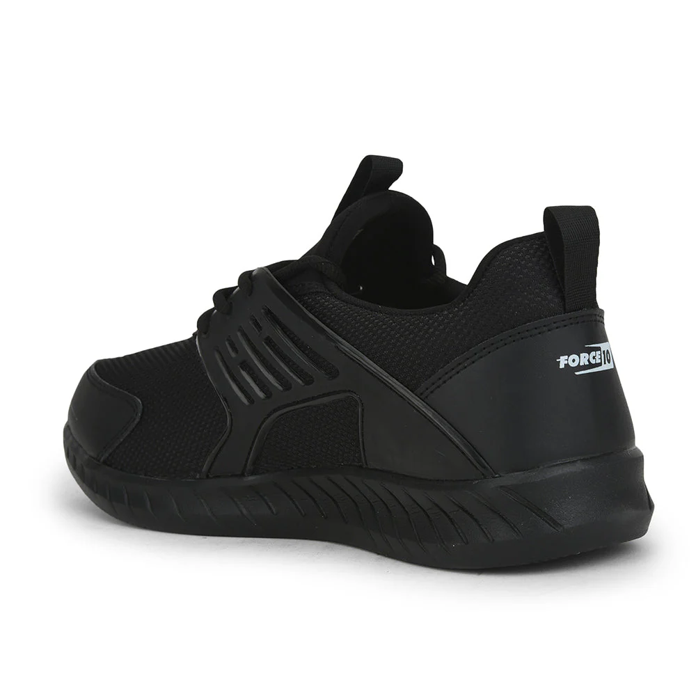 Force 10 By Liberty JACOB-E Sports Lacing Shoes For Men - Black - Image 4