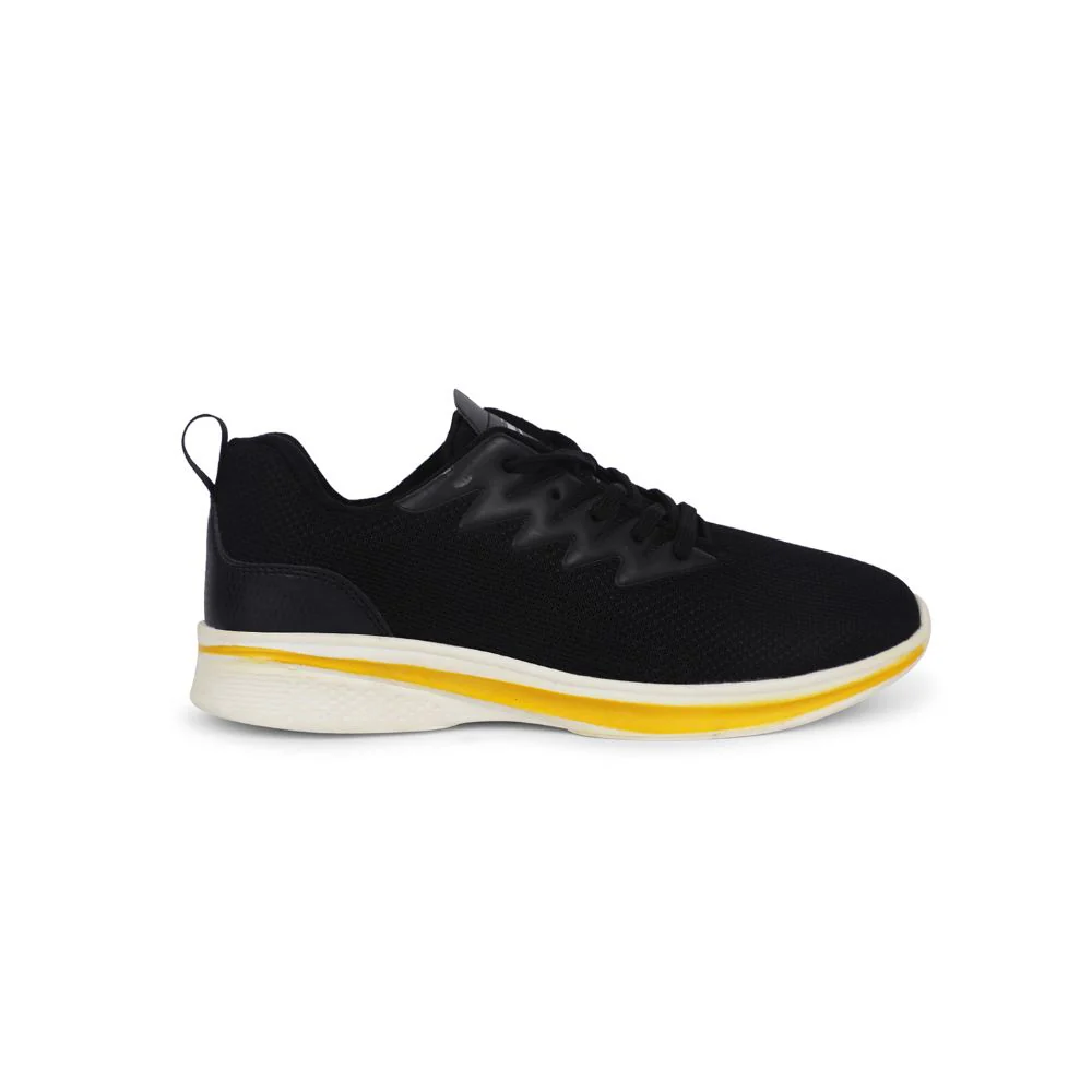 Force 10 Lacing Black Casual Shoes For Women CEINA By Liberty - Image 2