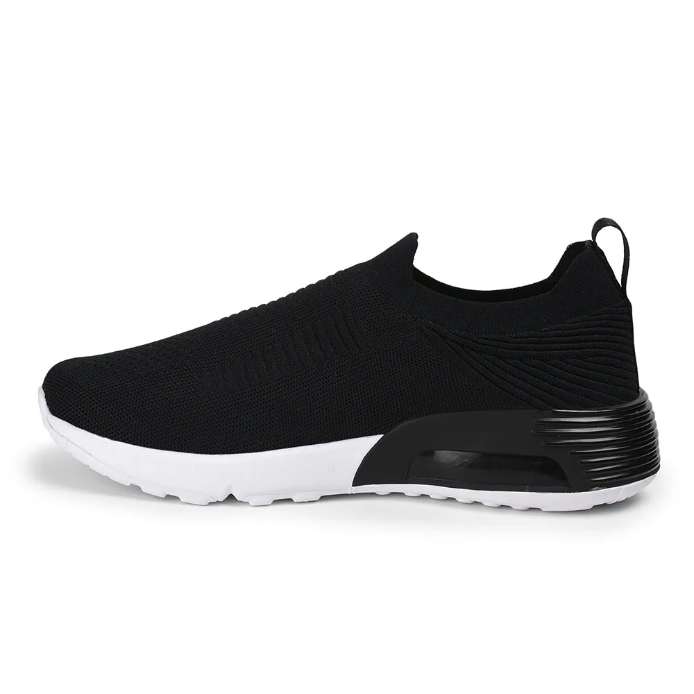 Force 10 By Liberty Men AIRTEK-1 Black Sports Non Lacing Shoes - Image 3