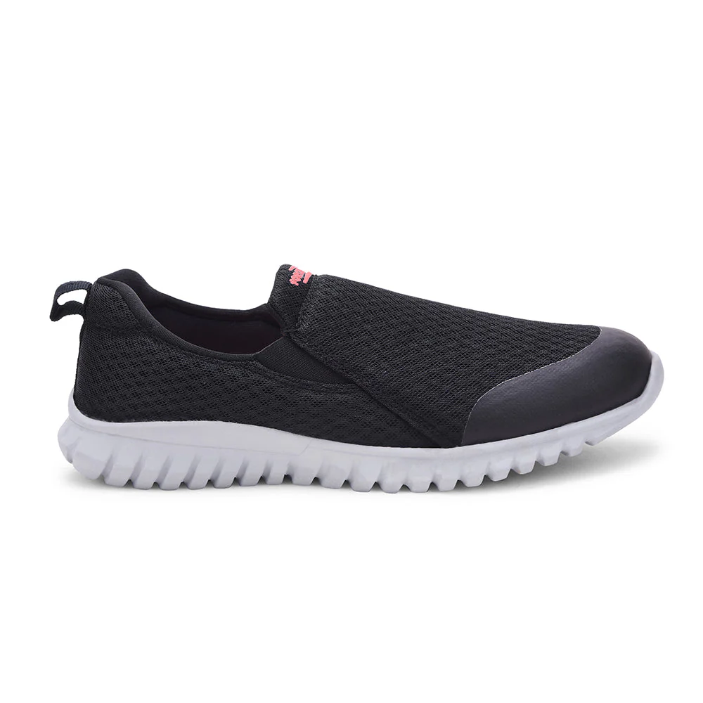 Force 10 by Liberty Men MONTES-41 Black Sports Non Lacing Shoes - Image 2