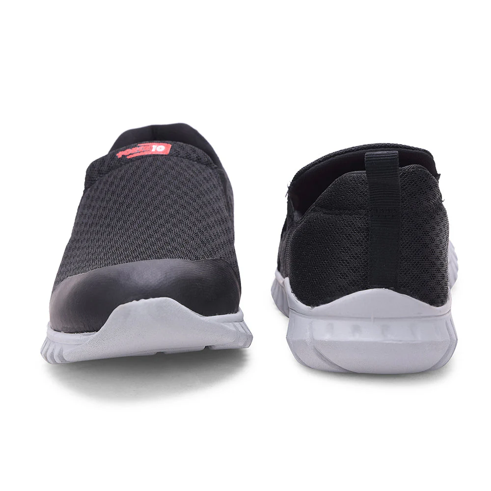 Force 10 by Liberty Men MONTES-41 Black Sports Non Lacing Shoes - Image 5