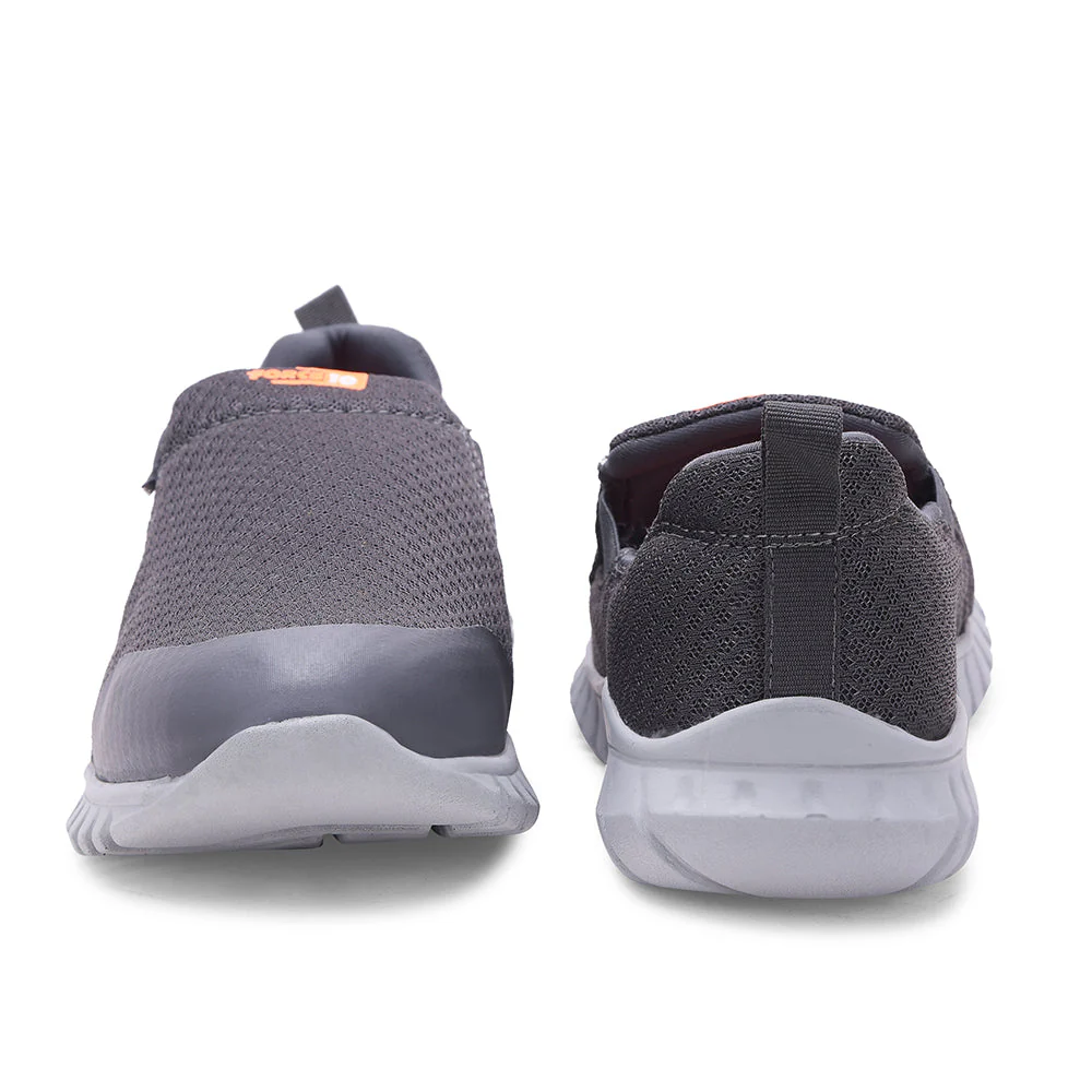 Force 10 by Liberty Men MONTES-41 D.Grey Sports Non Lacing Shoes - Image 5