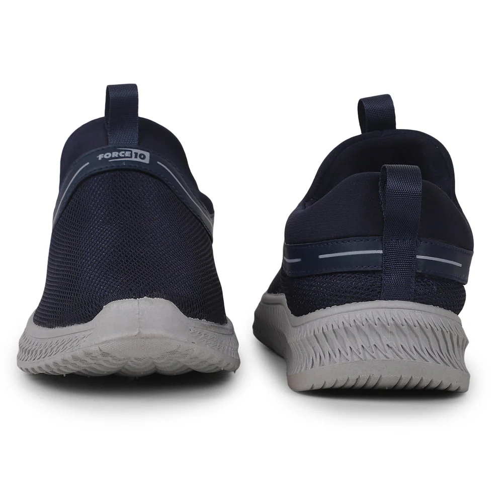 Force 10 By Liberty Men OSCAR-8E N.Blue Sports Non Lacing Shoes - Image 5