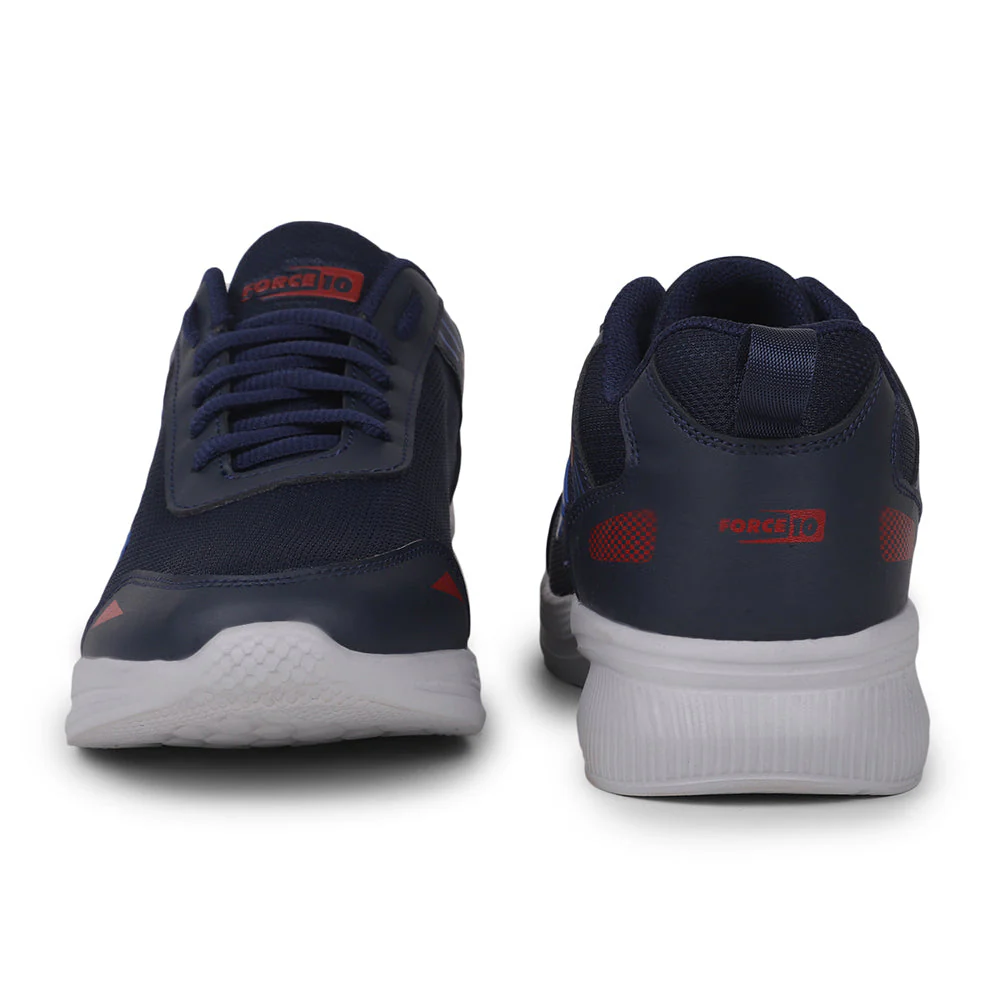 Force 10 By Liberty Men PTRON-1EB N.Blue Sports Lacing Shoes - Image 5