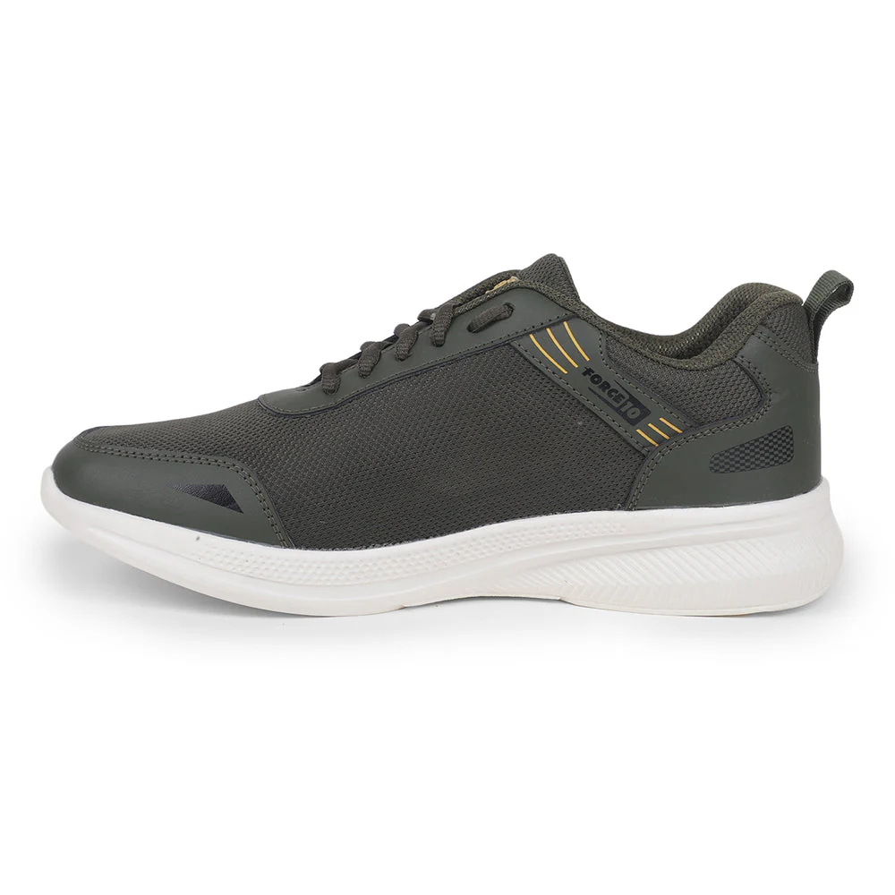 Force 10 By Liberty Men PTRON-1EB Olgreen Sports Lacing Shoes - Image 3