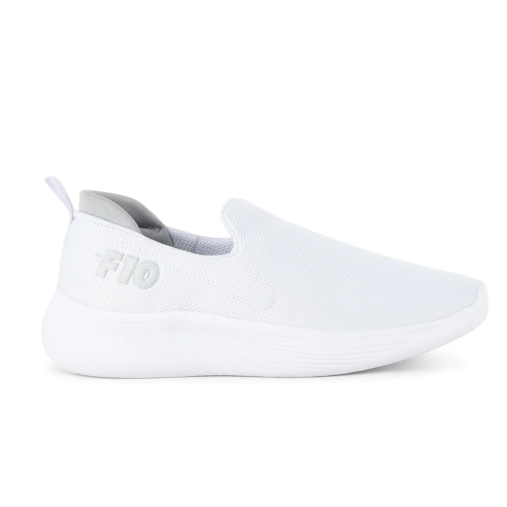 Force 10 by Liberty Men TRSTIN-2 White Sports Non Lacing Shoes - Image 2