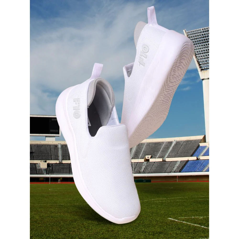 Force 10 by Liberty Men TRSTIN-2 White Sports Non Lacing Shoes - Image 4