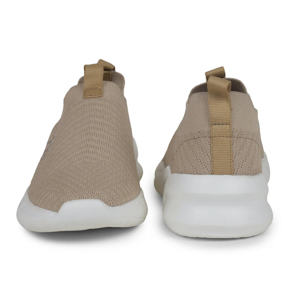 Force 10 By Liberty Men WINNY-1E Beige Sports Non Lacing Shoes - Image 5