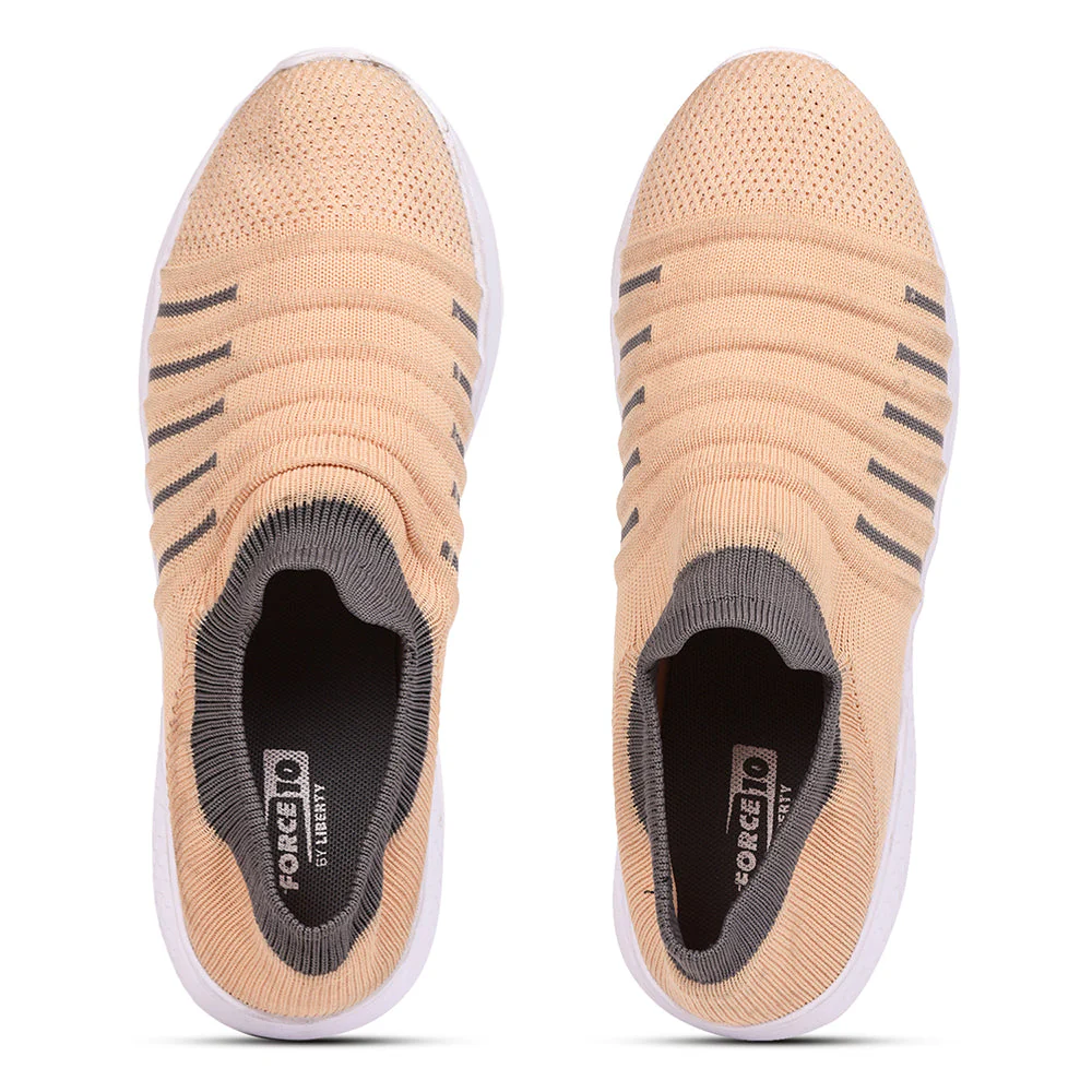Force 10 By Liberty Peach Casual Sports Shoes For Women (BING) - Image 5