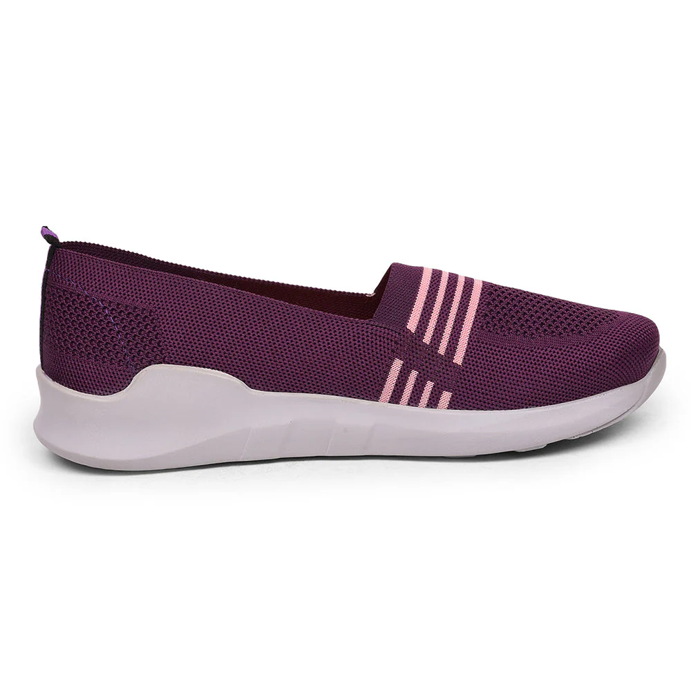 Force 10 By Liberty Pink Slip On Casual Shoes For Women (AVILA-29) - Image 2