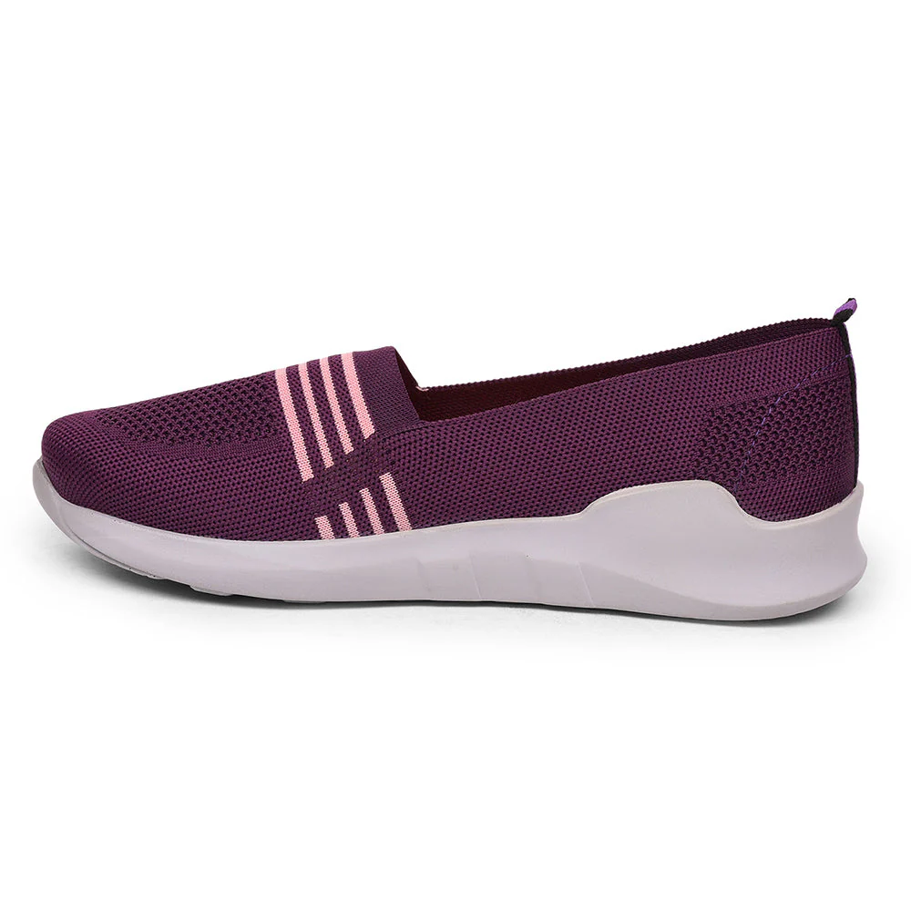 Force 10 By Liberty Pink Slip On Casual Shoes For Women (AVILA-29) - Image 3