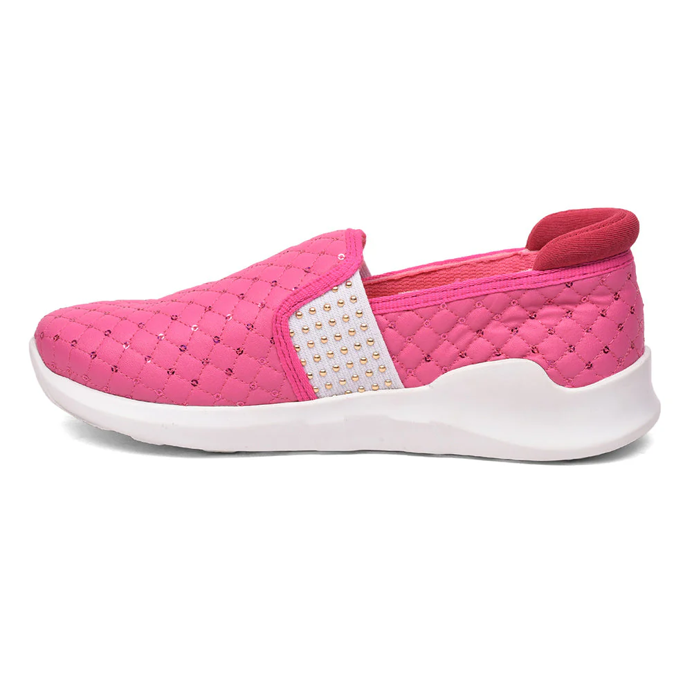 Force 10 By Liberty Pink Slip On Casual Shoes For Women (AVILA-32) - Image 3
