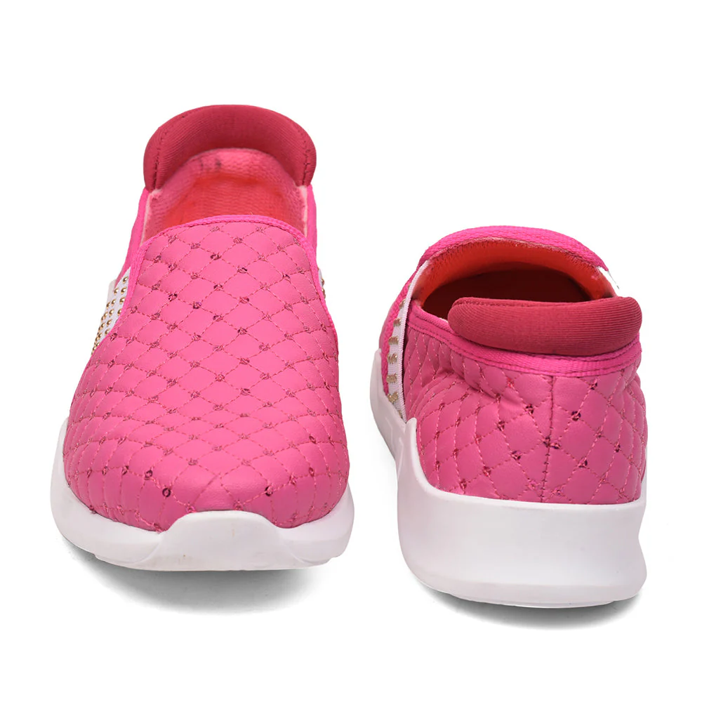 Force 10 By Liberty Pink Slip On Casual Shoes For Women (AVILA-32) - Image 4