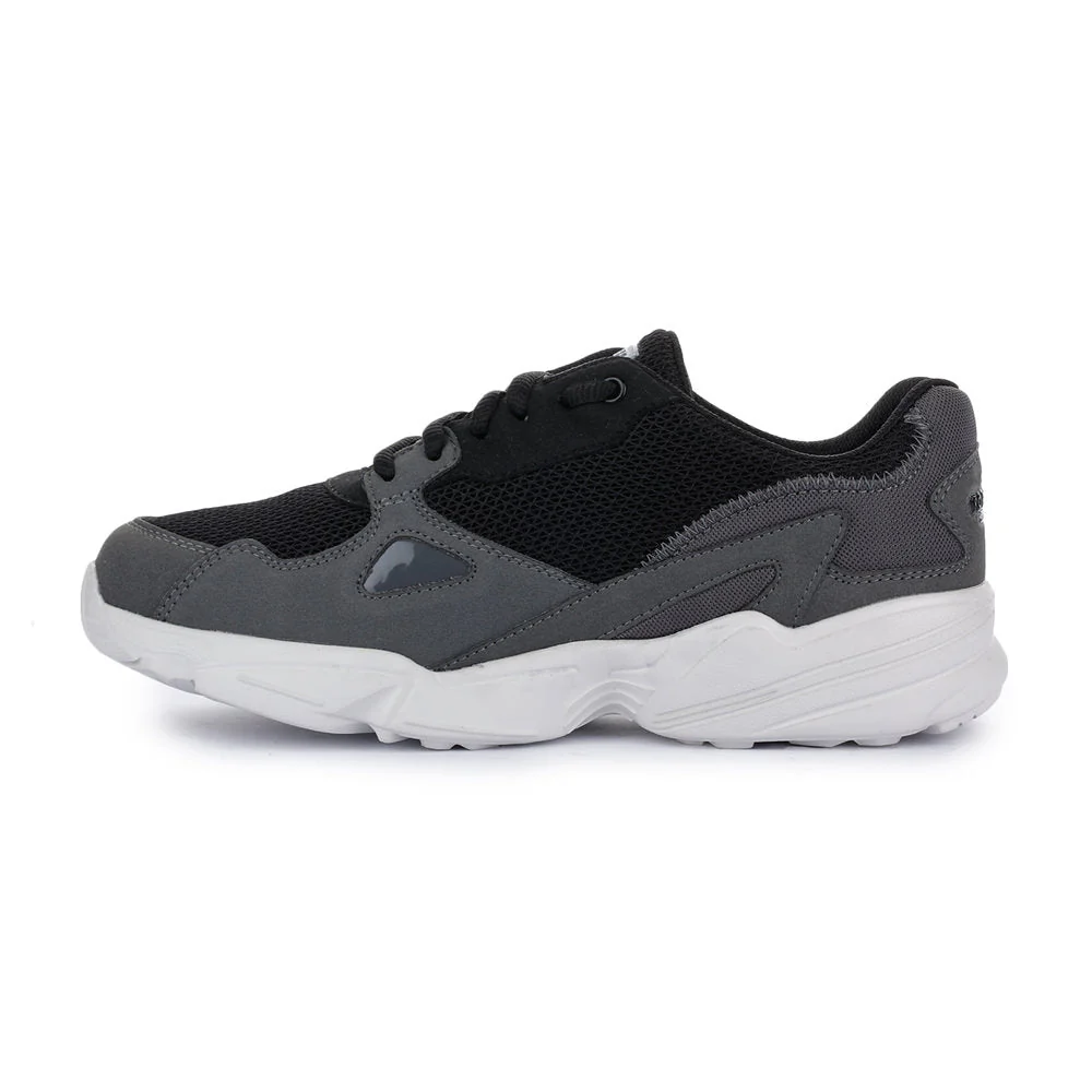 Force 10 By Liberty RUNNER-1E Mens Grey Sports Lacing Running Shoes - Image 2