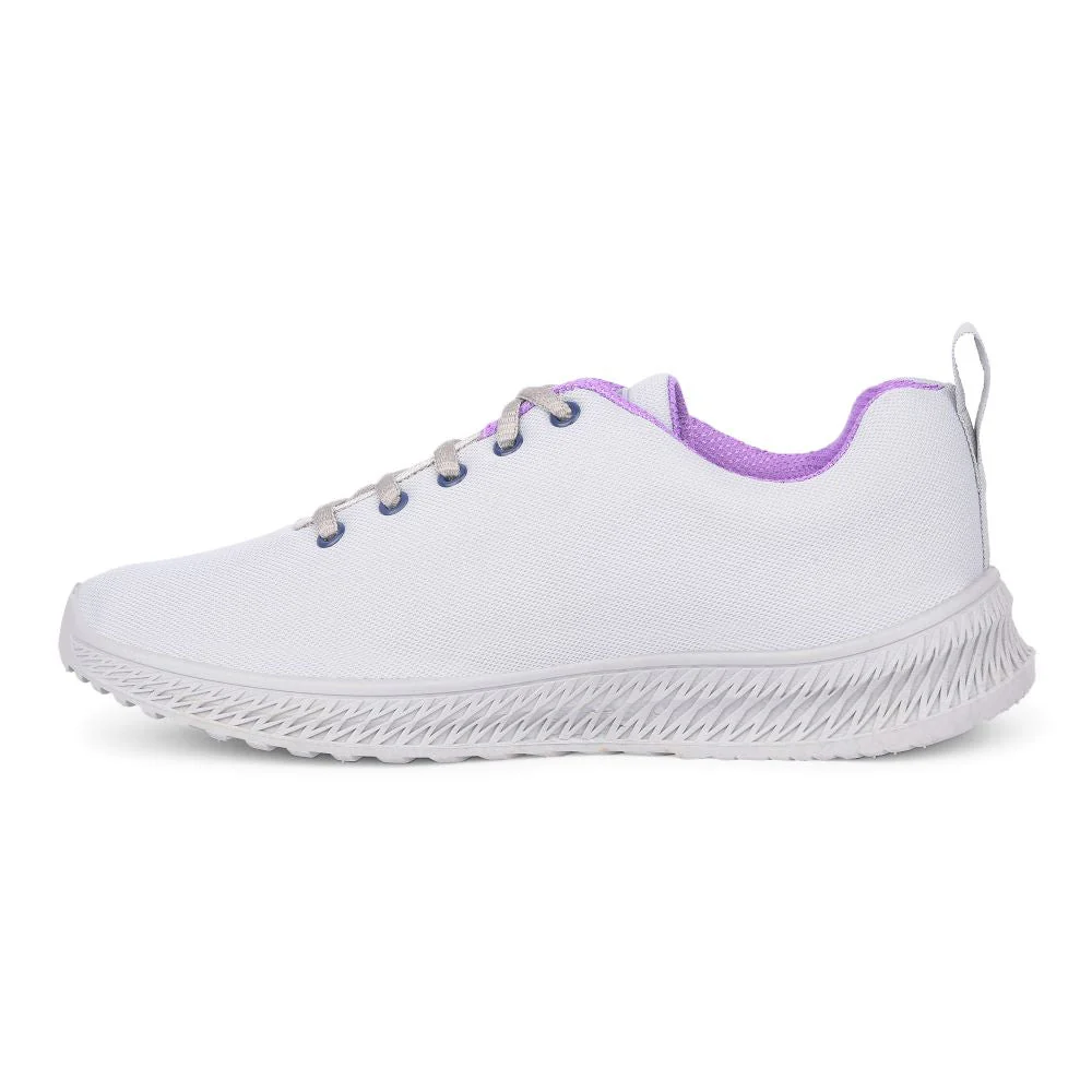 FORCE 10 By Liberty Women LYRA-02 Grey Sports Lacing Shoes - Image 3