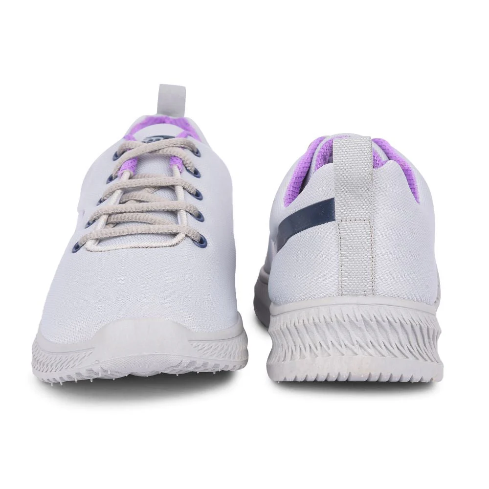 FORCE 10 By Liberty Women LYRA-02 Grey Sports Lacing Shoes - Image 5