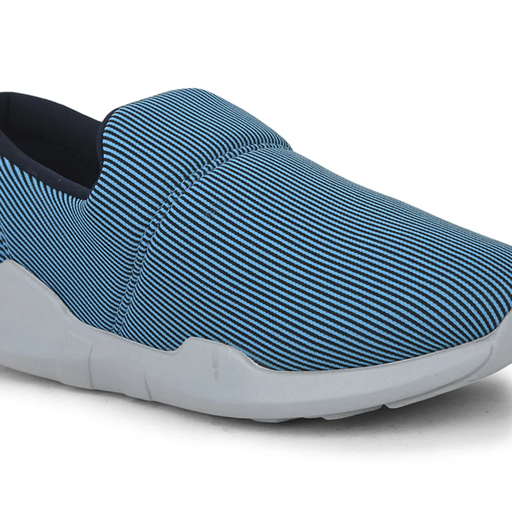 Force 10 Non Lacing S. Blue Casual Slip on Shoes For Women AVILA-45 By Liberty - Image 5