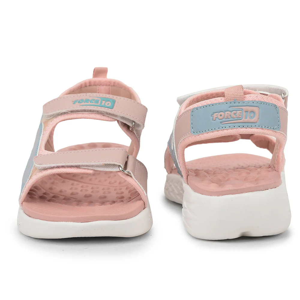 Force 10 Casual Sandal For Women (Peach) IMPACT-172 By Liberty - Image 4