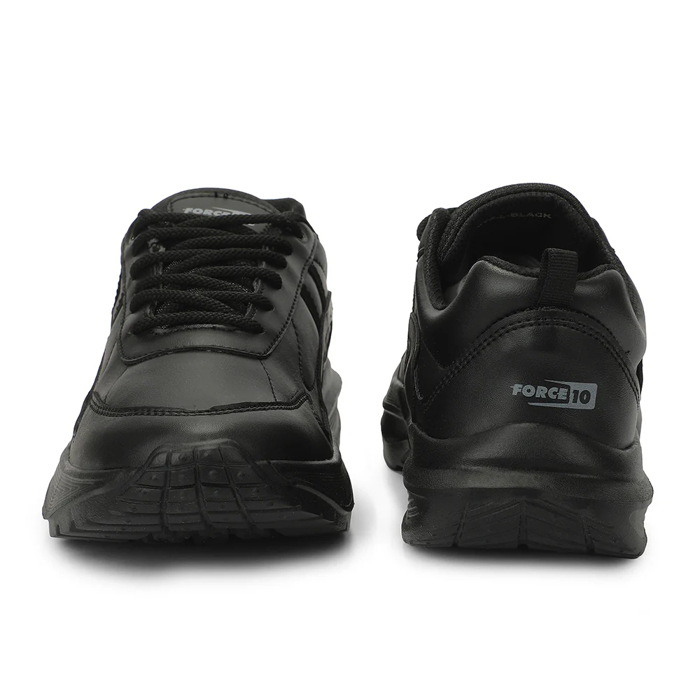 Force 10 ELITESTP-L Black School Uniform shoes for Kids by Liberty - Image 6