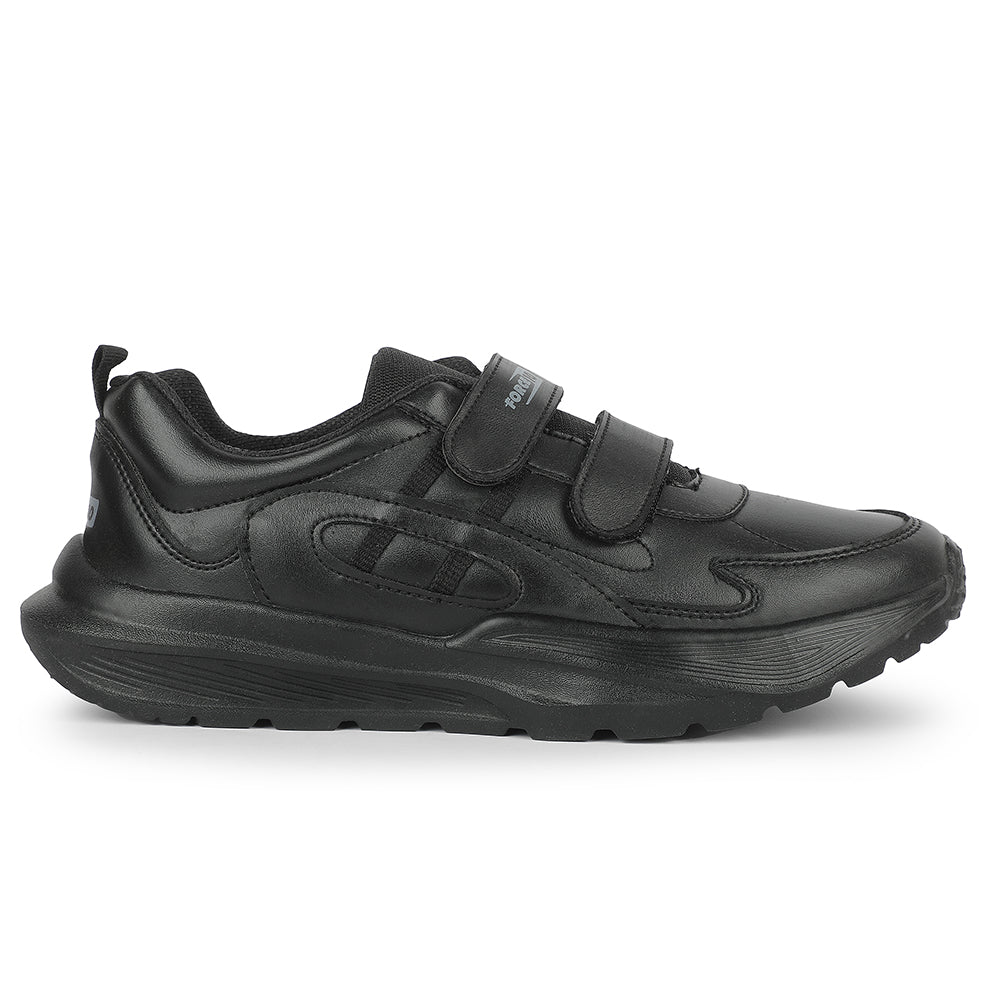Force 10 ELITESTP-V Black School Uniform shoes for Kids by Liberty - Image 2