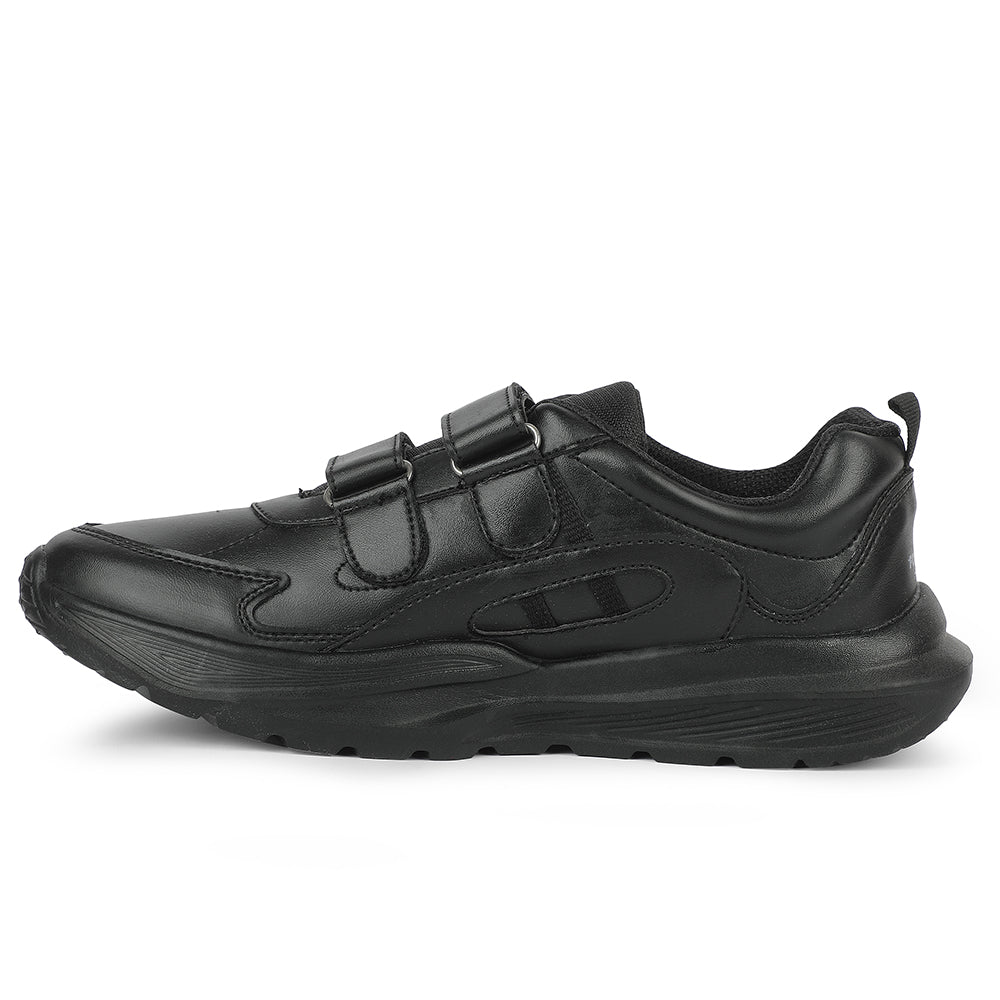 Force 10 ELITESTP-V Black School Uniform shoes for Kids by Liberty - Image 5