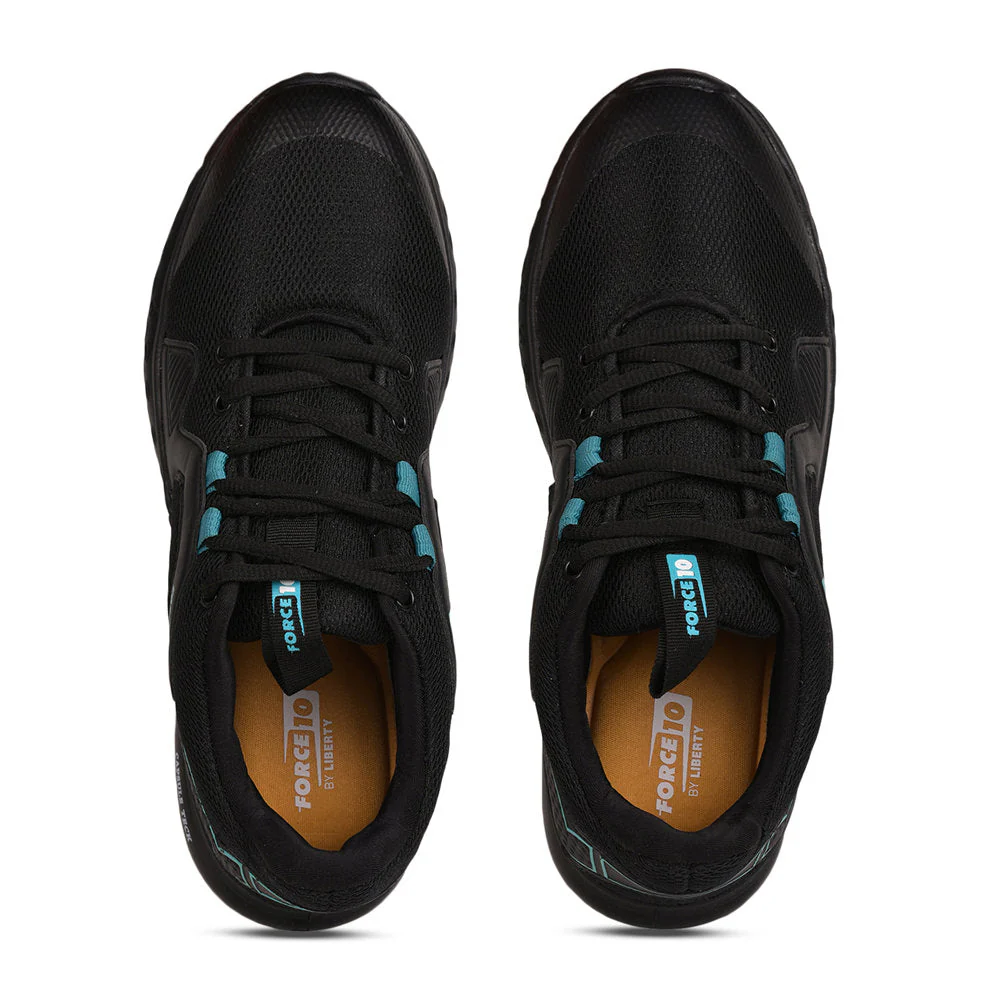 Force 10 Men Black Sports Running Shoes(TOBY ) - Image 5