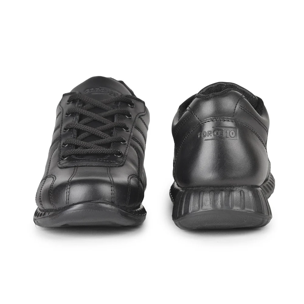 Force 10 Lacing Black Casual Shoes For Men 9906-05 By Liberty - Image 5