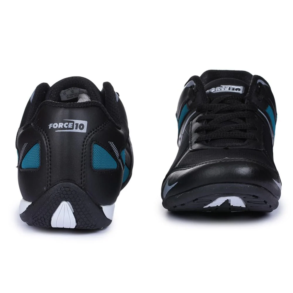 Force 10 Men's Black Sports Lacing (LS-2005) - Image 5