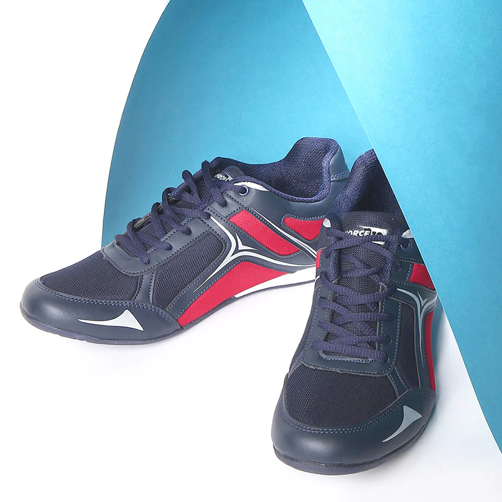 Force 10 Men's Blue Sports Lacing (LS-2005) - Image 4