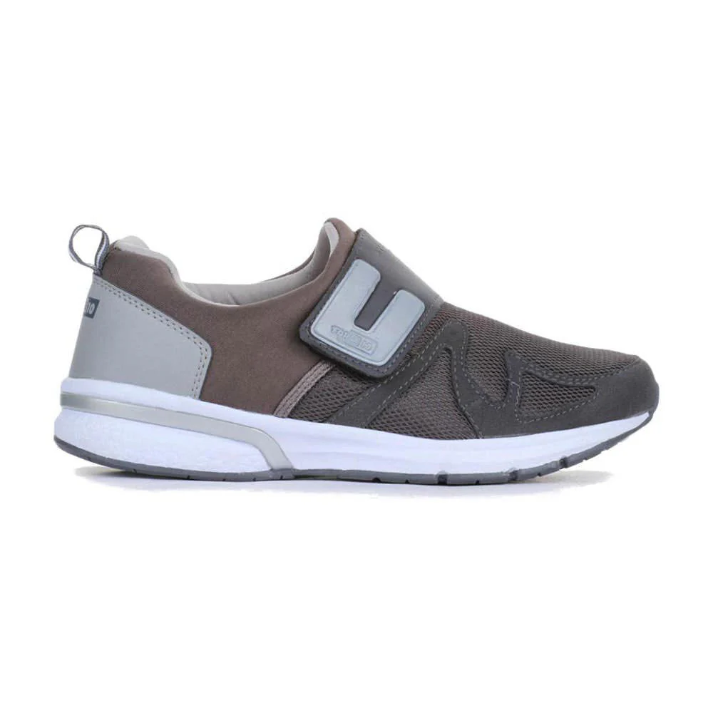 Force 10 Men's Grey Sports Non Lacing (BEVAN-1) - Image 2