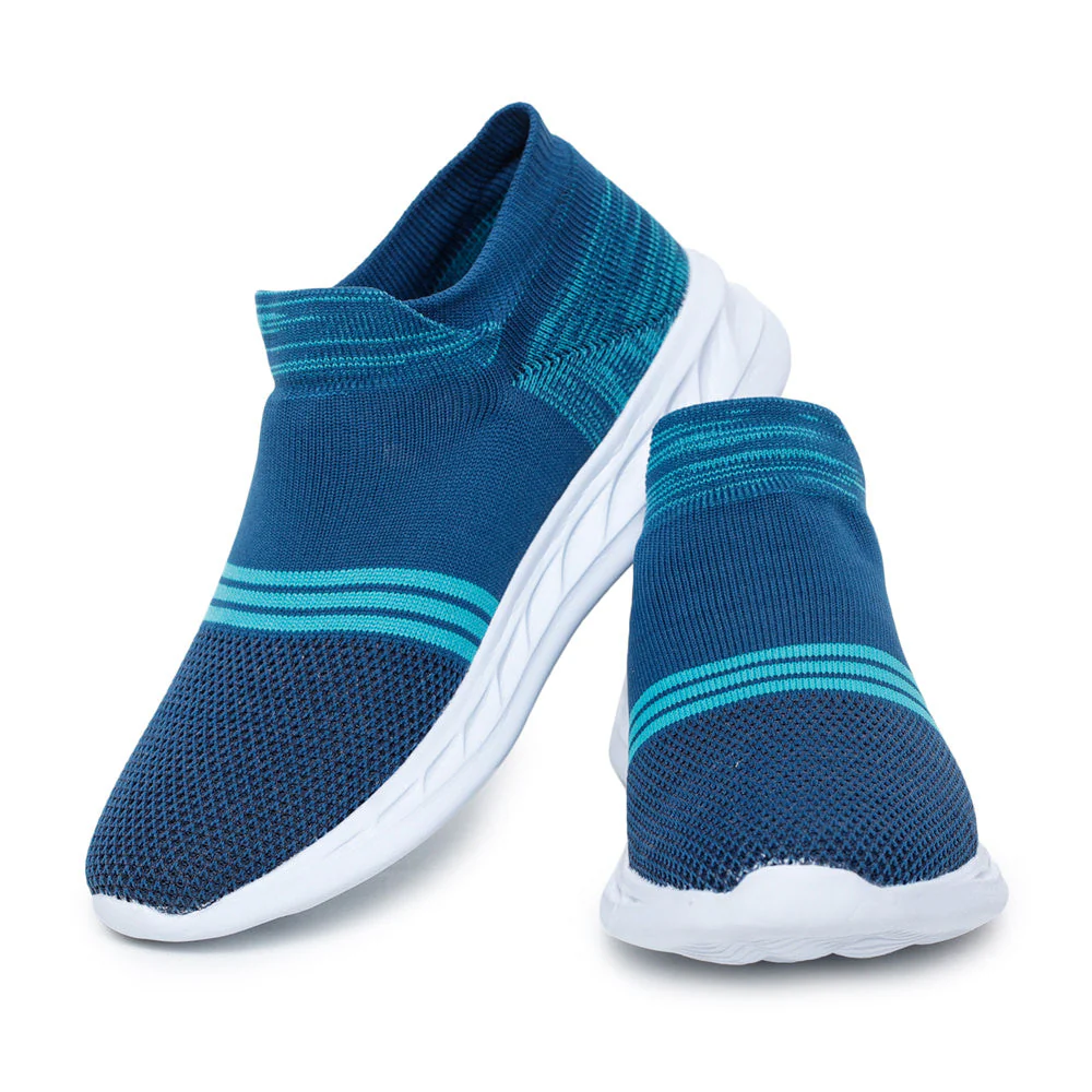 Force 10 Men's T.Blue Sports Non Lacing - Image 3