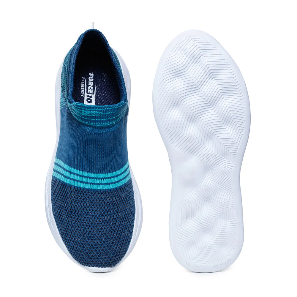 Force 10 Men's T.Blue Sports Non Lacing - Image 4