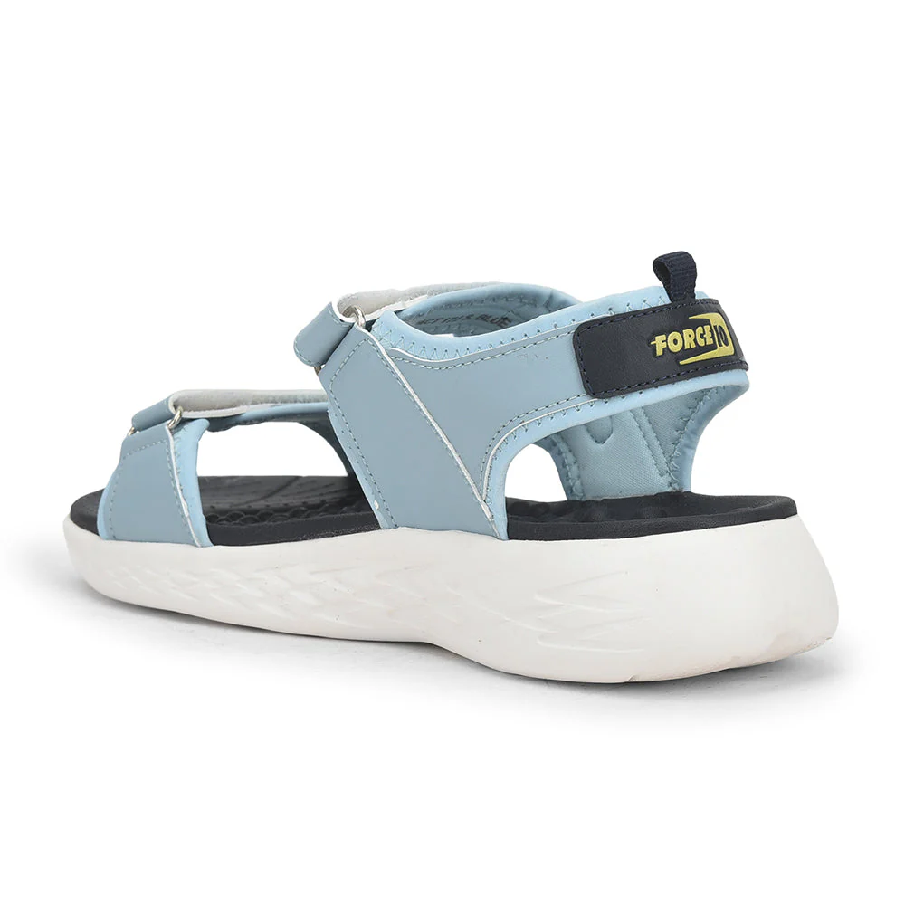 Force 10 Sky Blue Casual Sandal For Women IMPACT-172 By Liberty - Image 4