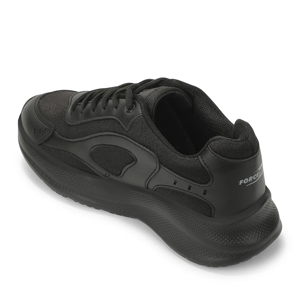 Force 10 SOFTSTEP-L Black School Uniform shoes for Kids by Liberty - Image 3