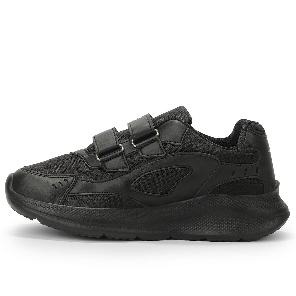 Force 10 SOFTSTEP-V Black School Uniform shoes for Kids by Liberty - Image 5