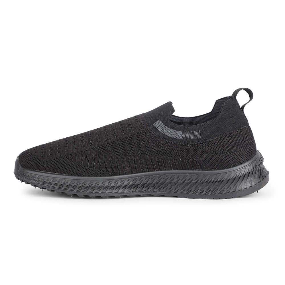 Force 10 Sports Black Walking Shoes For Men ROKKY-4 By Liberty - Image 3