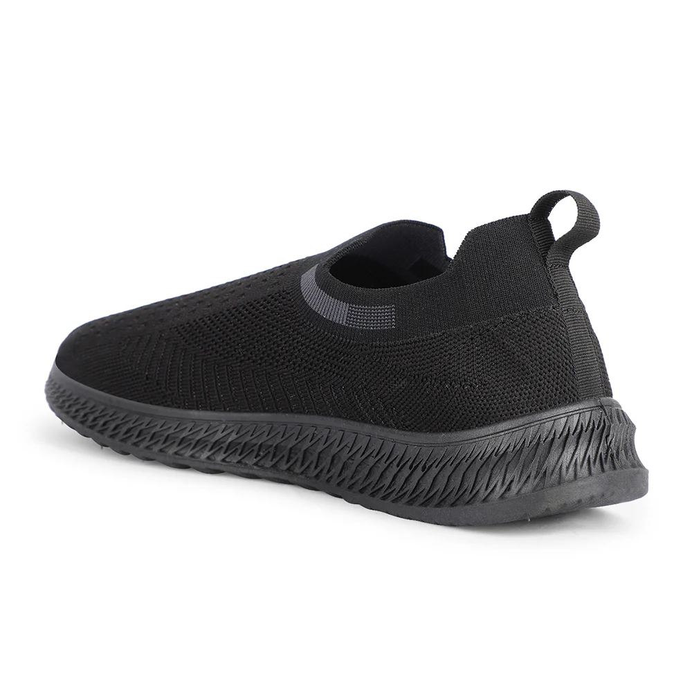 Force 10 Sports Black Walking Shoes For Men ROKKY-4 By Liberty - Image 5